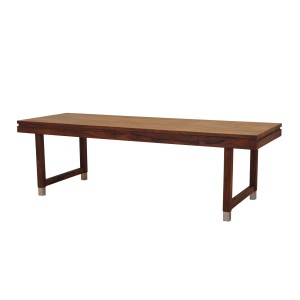 Lowboard palisandrowy, duński design, lata 70, produkcja: Dania