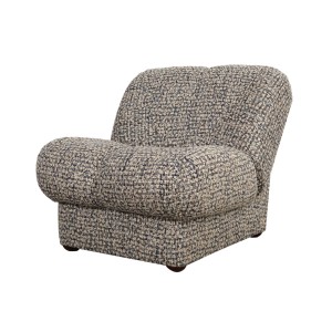 Fotel wypoczynkowy, włoski design, lata 70, produkcja: Włochy