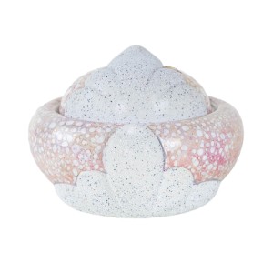 Cukiernica ceramiczna, włoski design, lata 70,  produkcja: Włochy