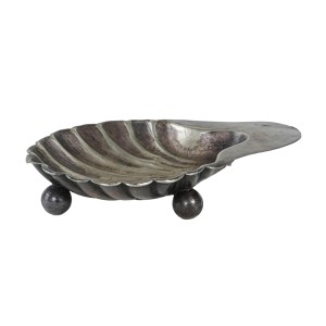 Patera metalowa, włoski design, lata 60, produkcja: Włochy