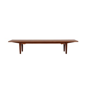 Lowboard tekowy, duński design, lata 70, produkcja: Dania