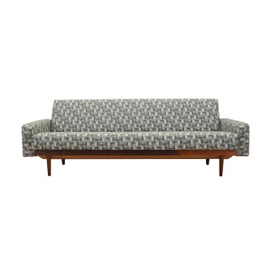 Sofa rozkładana, duński design, lata 70, produkcja: Dania