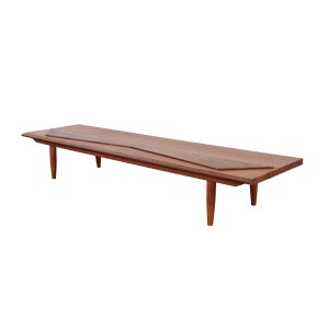 Lowboard mahoniowy, duński design, lata 70, produkcja: Dania