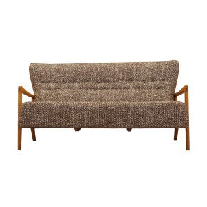 Sofa bukowa, duński design, lata 60, producent: Fritz Hansen