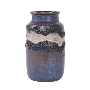 Wazon ceramiczny, niemiecki design, lata 60, produkcja: West Germany