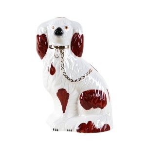 Ceramiczna figurka pies, angielski design, lata 60, produkcja: BESWICK ENGLAND