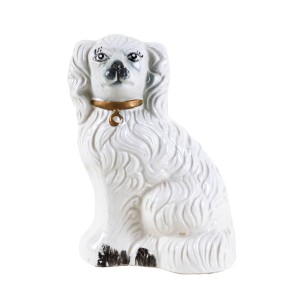 Porcelanowa figurka pies, angielski design, lata 60, produkcja: BESWICK ENGLAND