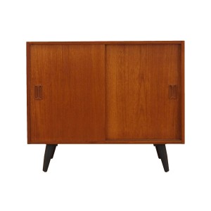 Szafka tekowa, duński design, lata 70, produkcja: Dania