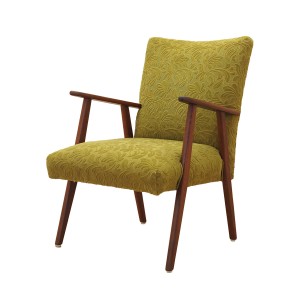 Fotel wypoczynkowy, duński design, lata 60, produkcja: Dania