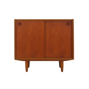 Szafka tekowa, duński design, lata 70, produkcja: Dania