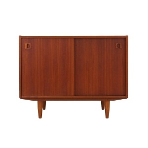 Szafka tekowa, duński design, lata 70, produkcja: Dania