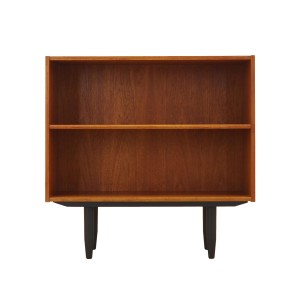 Regał tekowy, duński design, lata 70, produkcja: Dania