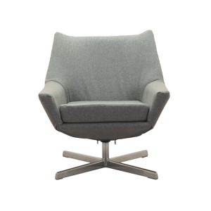 Fotel obrotowy, niemiecki design, lata 60, produkcja: Walter Knoll
