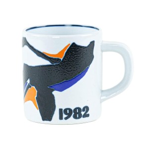 Kubek porcelanowy, duński design, 1982r., designer: Inge-Lise Koefoed, producent: Royal Copenhagen