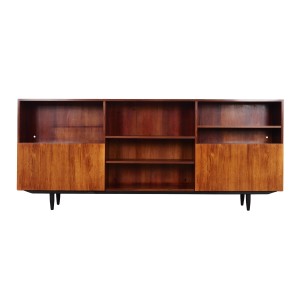 Biblioteczka palisandrowa, duński design, lata 70, projektant: Ib Kofod Larsen