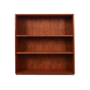 Regał tekowy, niemiecki design, lata 70, produkcja: RT Möbel
