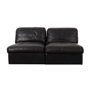 Sofa modułowa skórzana, włoski design, lata 70, produkcja: Włochy