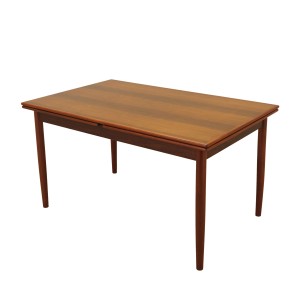 Stół palisandrowy, duński design, lata 70, produkcja: Dania