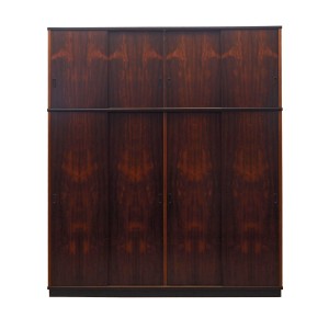 Szafa palisandrowa, duński design, lata 70, produkcja: Dania