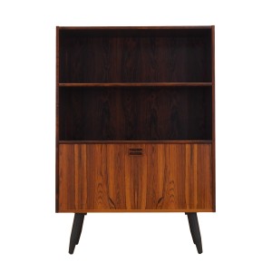 Regał palisandrowy, duński design, lata 70, produkcja: Dania