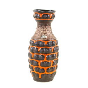 Wazon ceramiczny, niemiecki design, lata 60, produkcja: West Germany