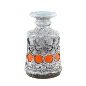 Wazon ceramiczny, niemiecki design, lata 60, produkcja: Strehla