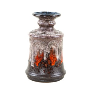 Wazon ceramiczny, niemiecki design, lata 60, produkcja: Strehla