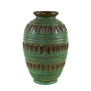 Wazon ceramiczny, niemiecki design, lata 70, produkcja: West Germany