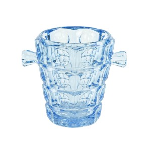 Wiaderko na lód, duński design, lata 70, produkcja: Holmegaard
