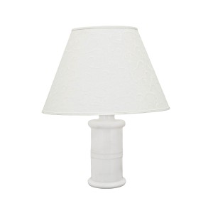 Lampa biurkowa Holmegaard ze szklaną podstawą, duński design lat 70.