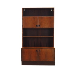 Biblioteczka palisandrowa projektu Svenda Langkilde, sygnowana Danish Furniture Makers Control, lata 60.