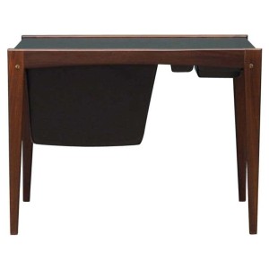 Stolik niciak tekowy, duński design, lata 60