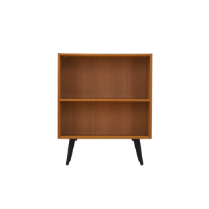 Regał jesionowy, duński design, lata 70, produkcja: Domino Møbel