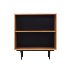 Regał jesionowy, duński design, lata 70, produkcja: Dania