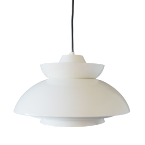 Lampa wisząca, duński design, lata 70, produkcja: Dania