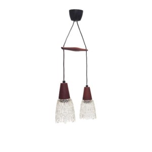 Lampa wisząca, duński design, lata 70, produkcja: Dania