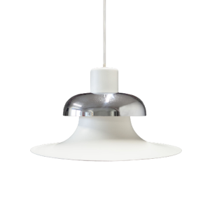 Lampa wisząca, duński design, lata 70, designer: Andreas Hansen, producent:  Louis Poulsen