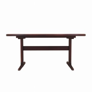 Stół mahoniowy, duński design, lata 90, producent: Skovby