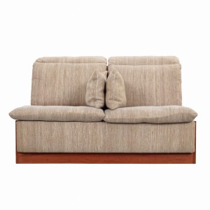 Sofa tekowa, duński design, lata 70, produkcja: Dania