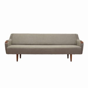 Sofa tekowa, duński design, lata 70, produkcja: Dania