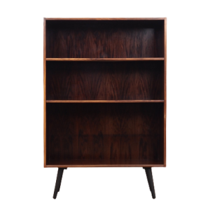 Regał mahoniowy, duński design, lata 70, produkcja: Dania
