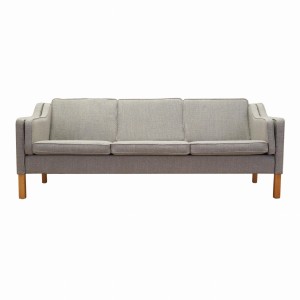 Sofa bukowa, duński design, lata 70, produkcja: Dania