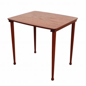 Stolik tekowy, duński design, lata 70, produkcja: Dania