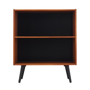 Regał tekowy, duński design, lata 70, produkcja: Dania