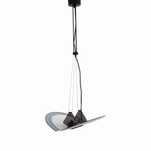 Lampa wisząca, włoski design, lata 90, produkcja: Włochy