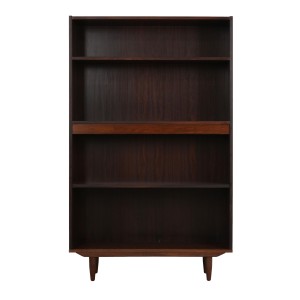 Regał palisandrowy, duński design, lata 70, produkcja: Dania
